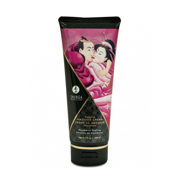Crème hydratante de massage framboise 200ml 